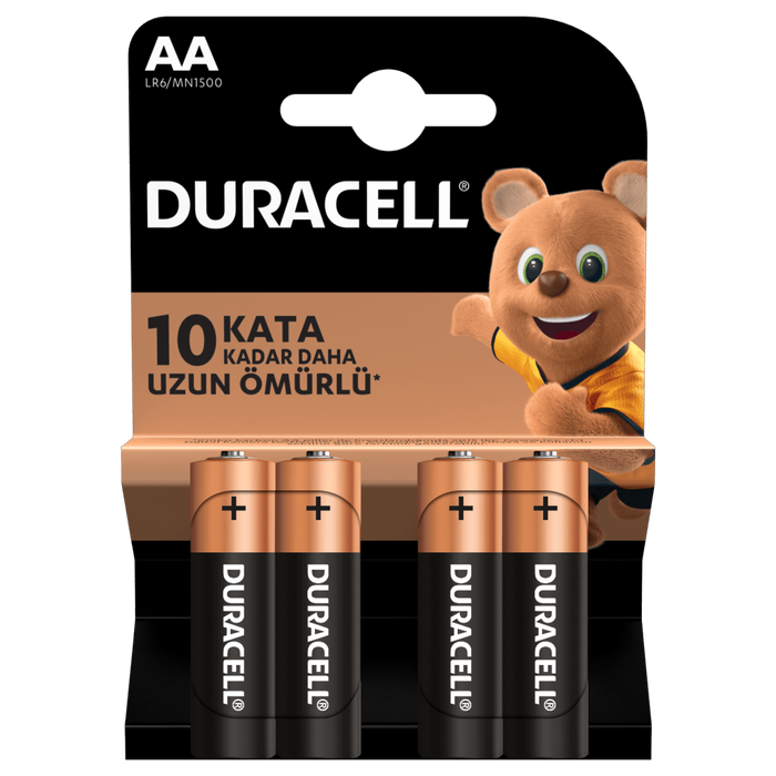 Duracell AA Kalem Pil 4’lü