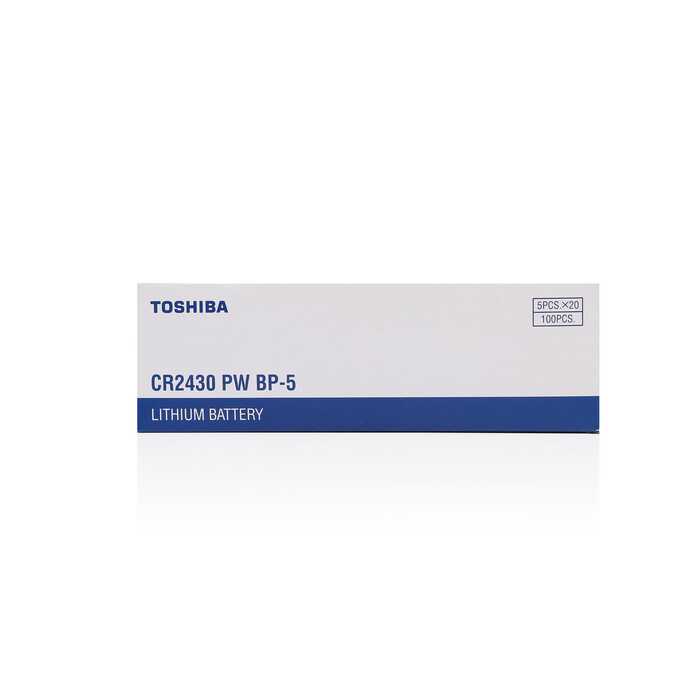 Toshiba Cr 2430 Lithium 5’li Pil
