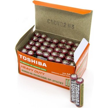 Toshiba Manganez Aaa Ince Pil 40’lı Ambalaj