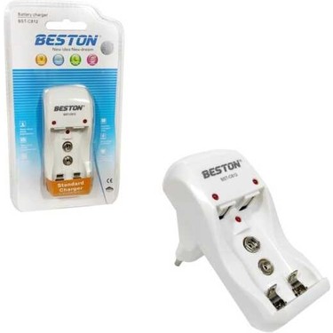 Beston BST-C812 2 x Aa-Aaa x 9 Volt Pil Şarj Cihazı