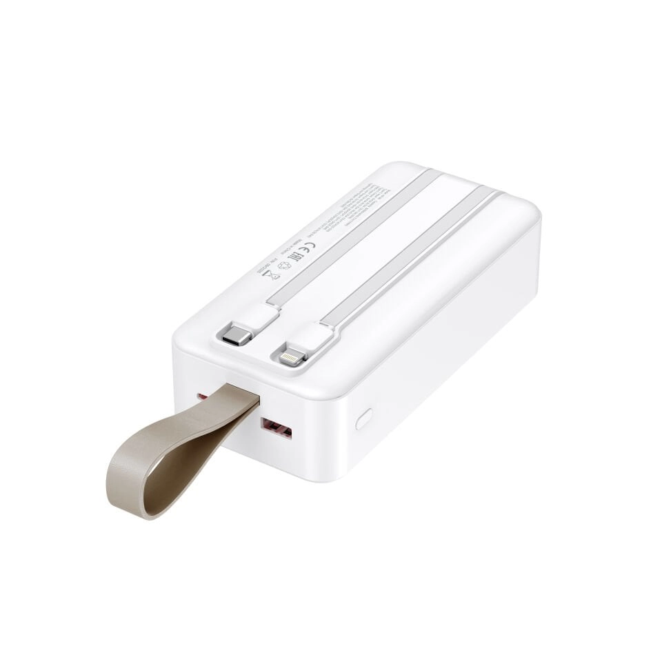 Kensa 30.000 mAh Hızlı Şarj Powerbank Beyaz