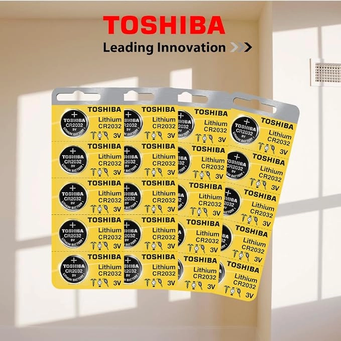 Toshiba CR2032 3 V Lityum düğme pil (4 paket