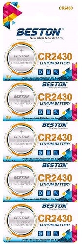 Beston CR2430 Lityum Pil 3V - 5’li Paket