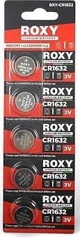 Roxy CR1632 3V 5’li Lityum Düğme Pil