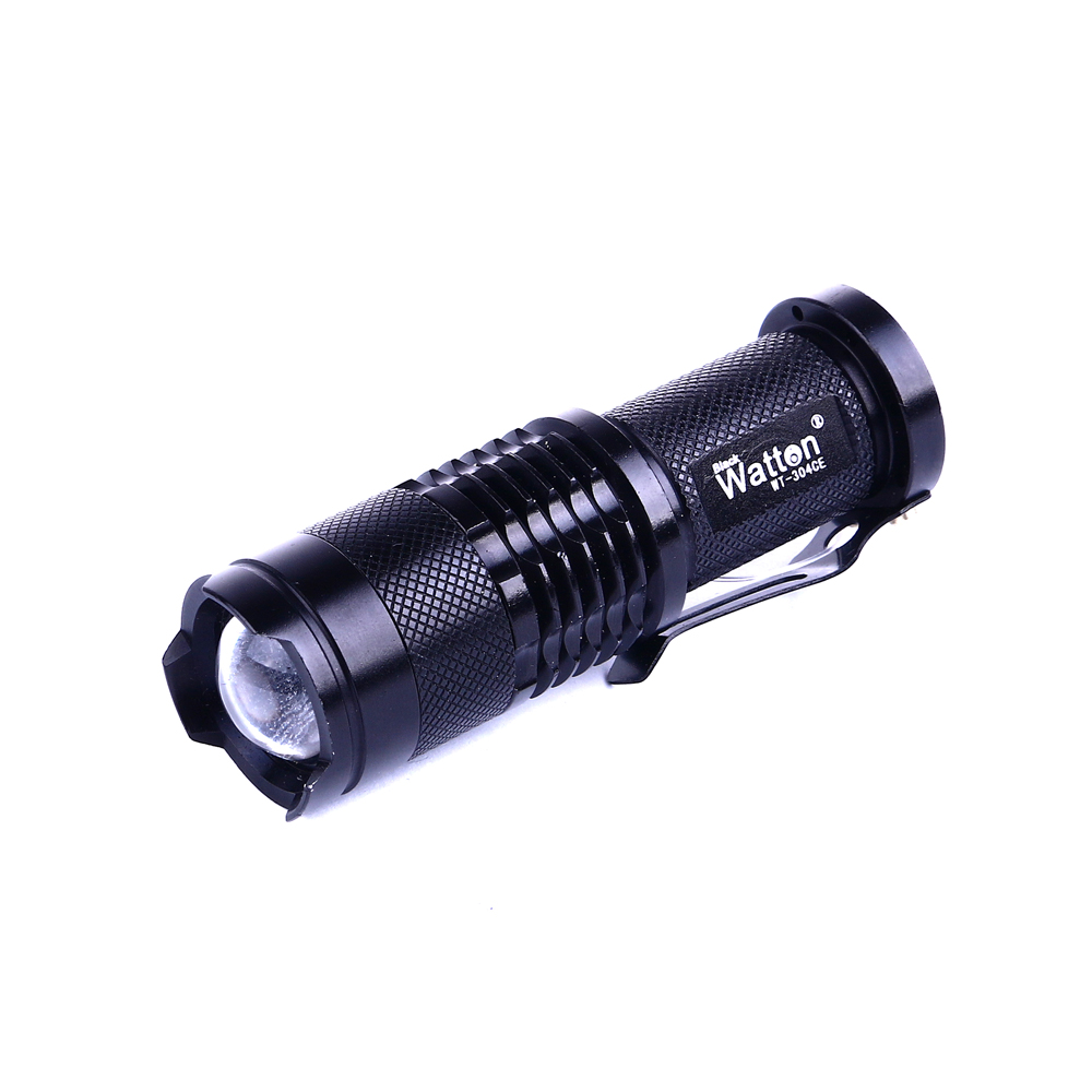 Mini Güçlü Şarjlı Pilli EL Feneri Watton Wt-304