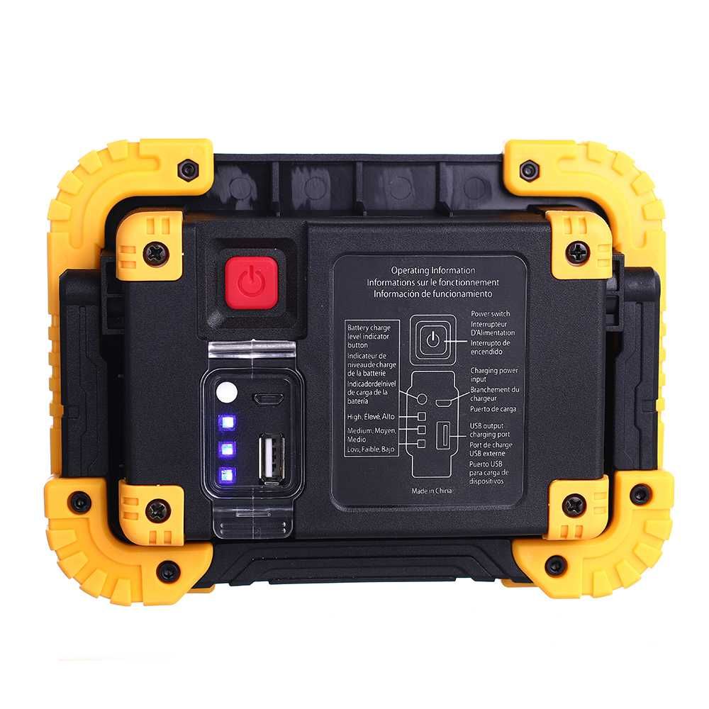 750 Lümen Powerbank Şarjlı Işıldak Watton Wt-330