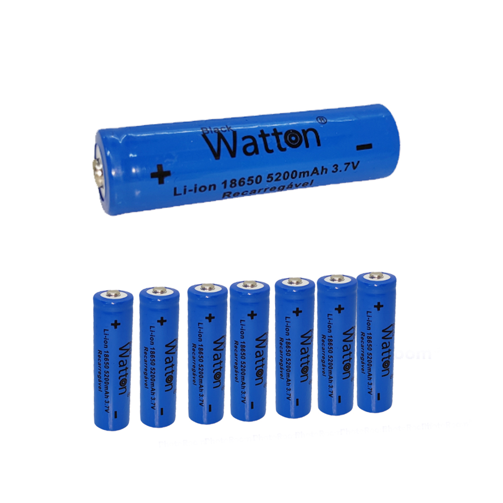 Watton 5200 mah 3.7v 18650 Şarjlı Pil