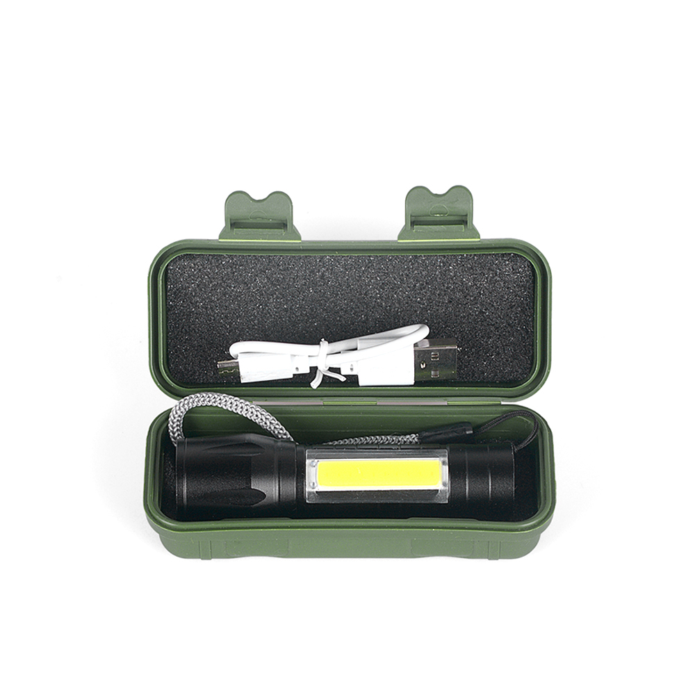 MİNİ ÇOK GÜÇLÜ ŞARJLI EL FENERİ (XPE-COB LED ) WATTON WT-030