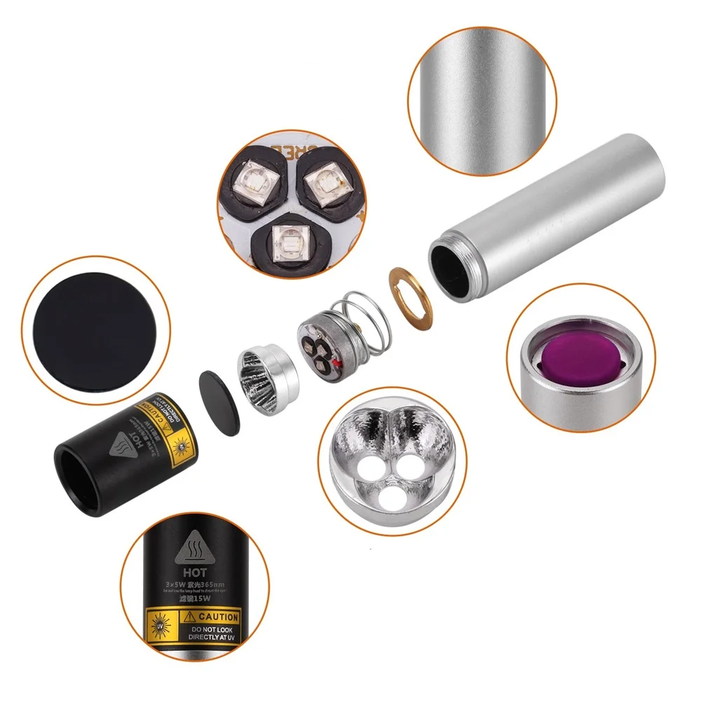15 WATT 365NM ULTRAVİYOLE SAHTE PARA IŞIĞI WATTON WT-305