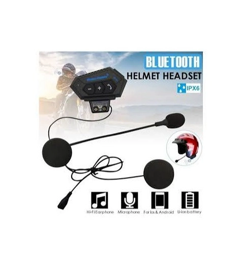 KENSA BT-12 Kask Kulaklık Bluetooth Motosiklet Kulaklık 5.0 Bluetooth Interkom Motorsiklet