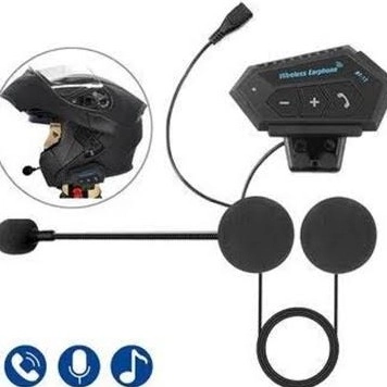 KENSA BT-12 Kask Kulaklık Bluetooth Motosiklet Kulaklık 5.0 Bluetooth Interkom Motorsiklet
