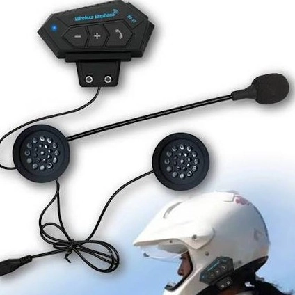 KENSA BT-12 Kask Kulaklık Bluetooth Motosiklet Kulaklık 5.0 Bluetooth Interkom Motorsiklet