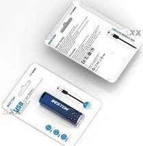 Beston 18650 Tip-C USB Doğrudan Şarj 3.7V 2000mAh Şarj Edilebilir Lityum İyon Pil