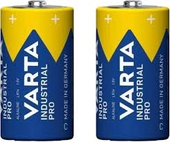 (2 Adet) Varta Endüstriyel Tip C Orta Boy Alkaline Pil Alkalıne LR14-4014 - 1,5V