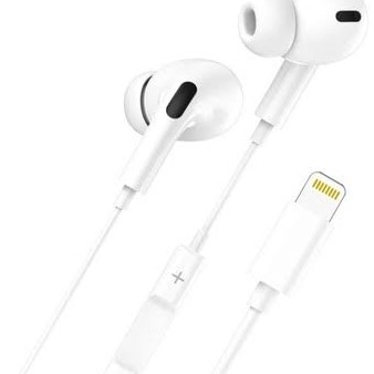 KENSA IP-85 LİGHTNİNG BAĞLANTI MİKRAFONLU KULAKLIK İP-85