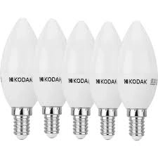 5 ADET KODAK 5W E-14 BEYAZ IŞIK MUM TİPİ LED AMPUL  KODAK 5W E-14 BEYAZ IŞIK MUM TİPİ LED AMPUL