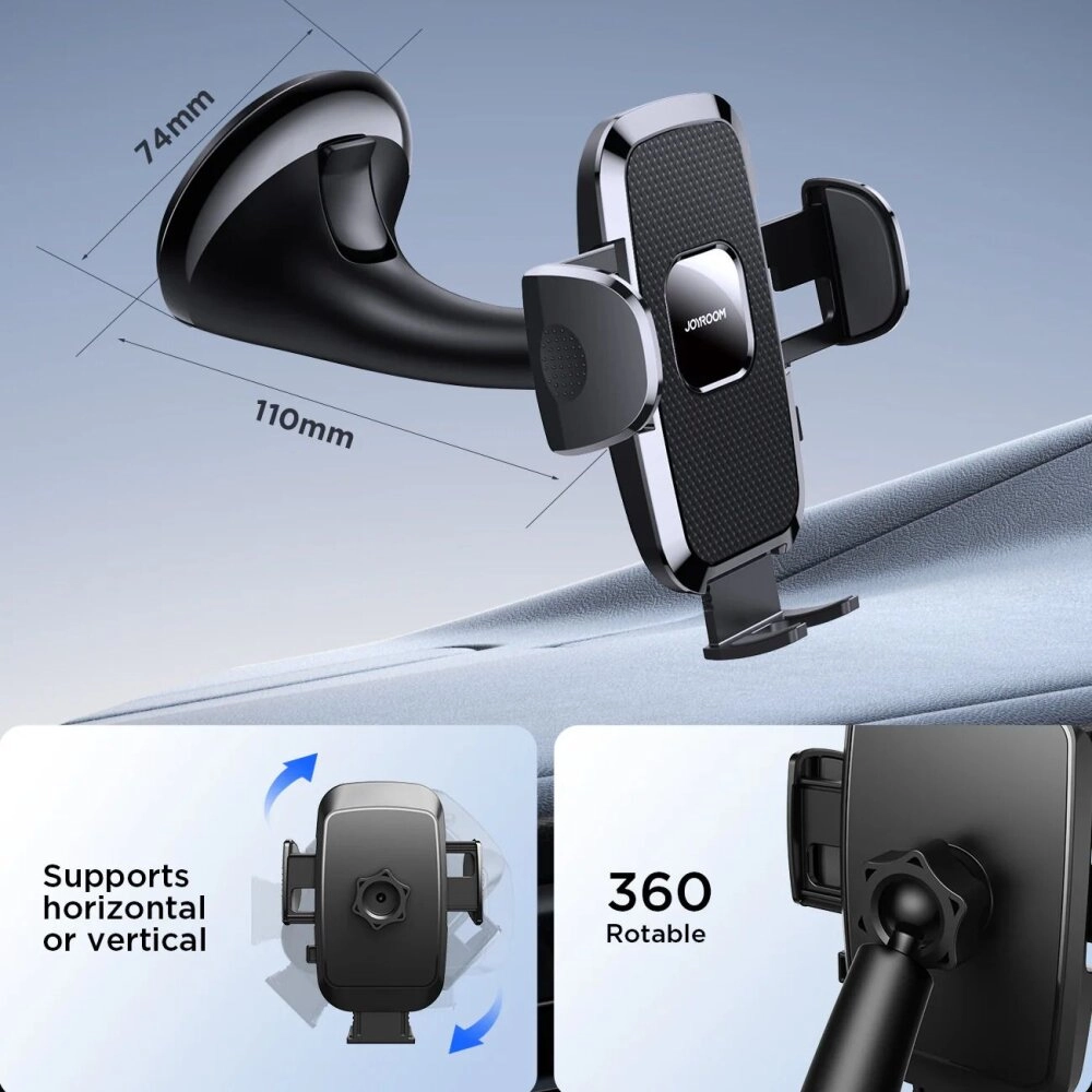 JOYROOM JR-ZS259 MECHANICAL CAR HOLDER BLACK