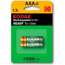 Kodak 1000 Mah Şarjlı 2’li Ince