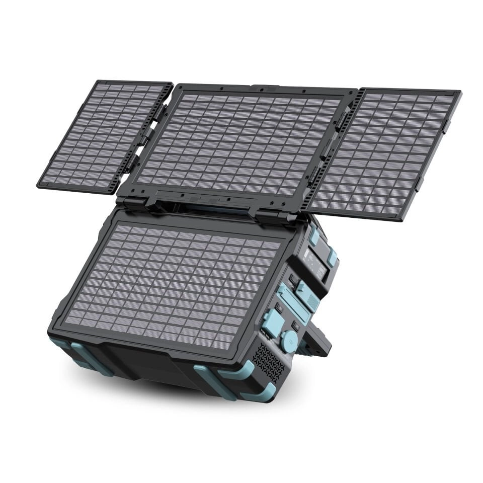 Kensa KOT-11  Entegre 30W Güneş Panelli 300W Taşınabilir Güç İstasyonu