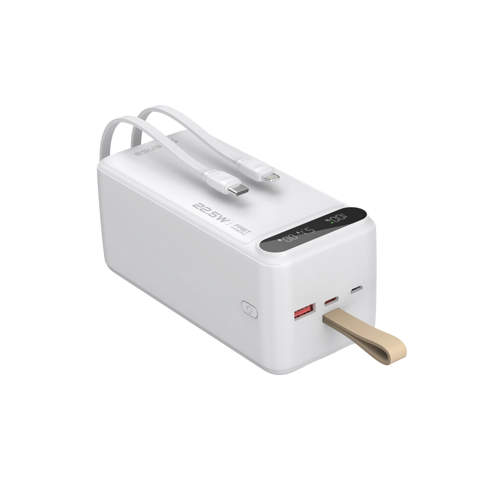 Kensa 50.000 mAh Hızlı Şarj Powerbank Beyaz