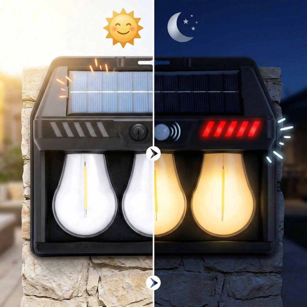 PANTHER PT-2973 SOLAR LED DUVAR LAMBASI