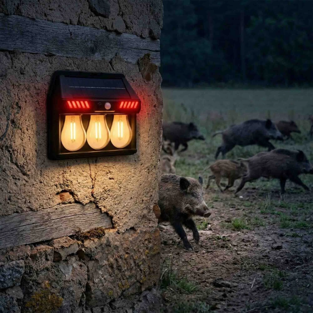 PANTHER PT-2973 SOLAR LED DUVAR LAMBASI