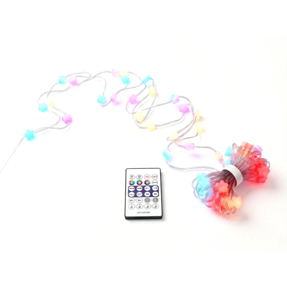 PANTHER PT-357 USB LED IŞIK 9M PASTEL FLOWER