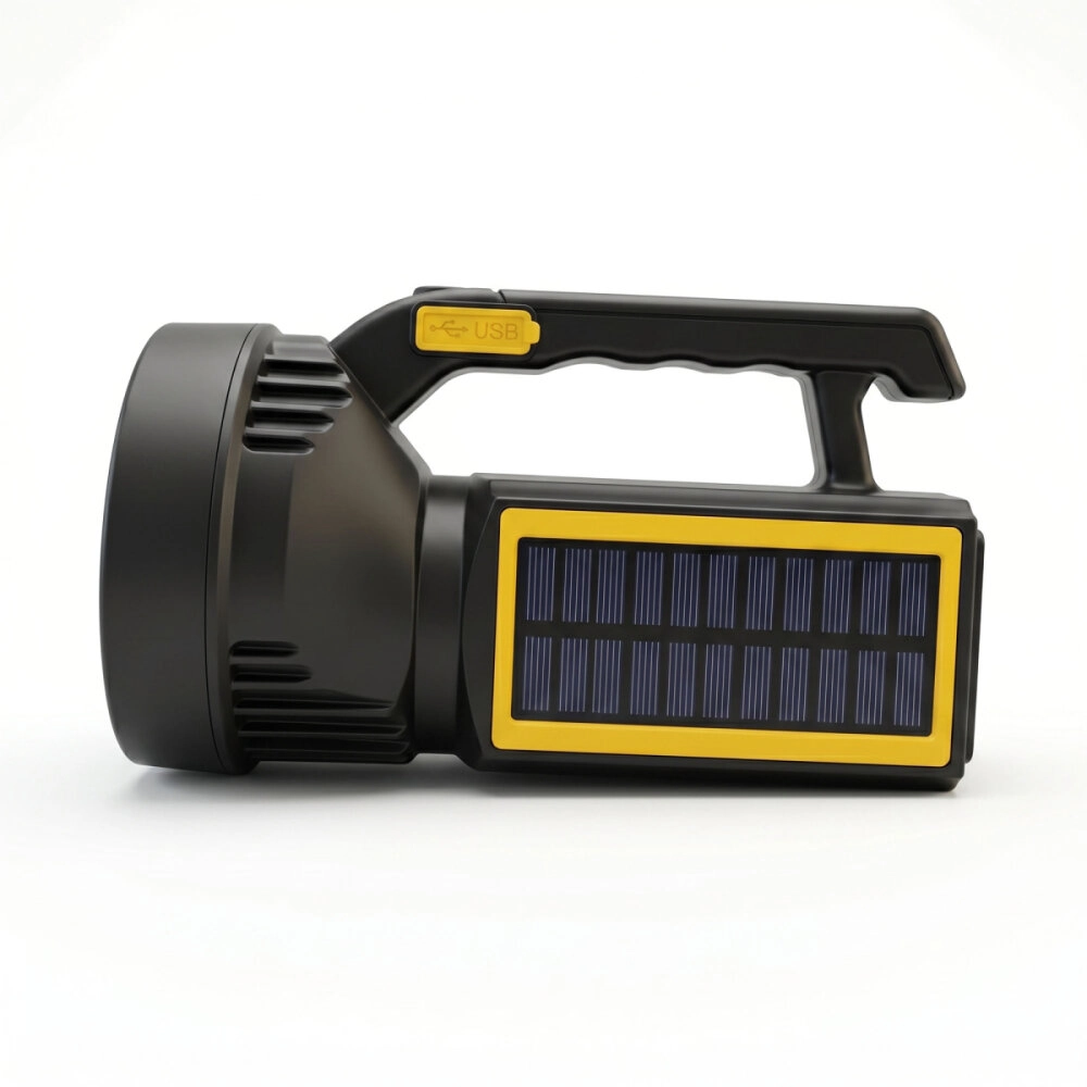 PANTHER PT-6214 USB ŞARJLI SOLAR EL FENERİ