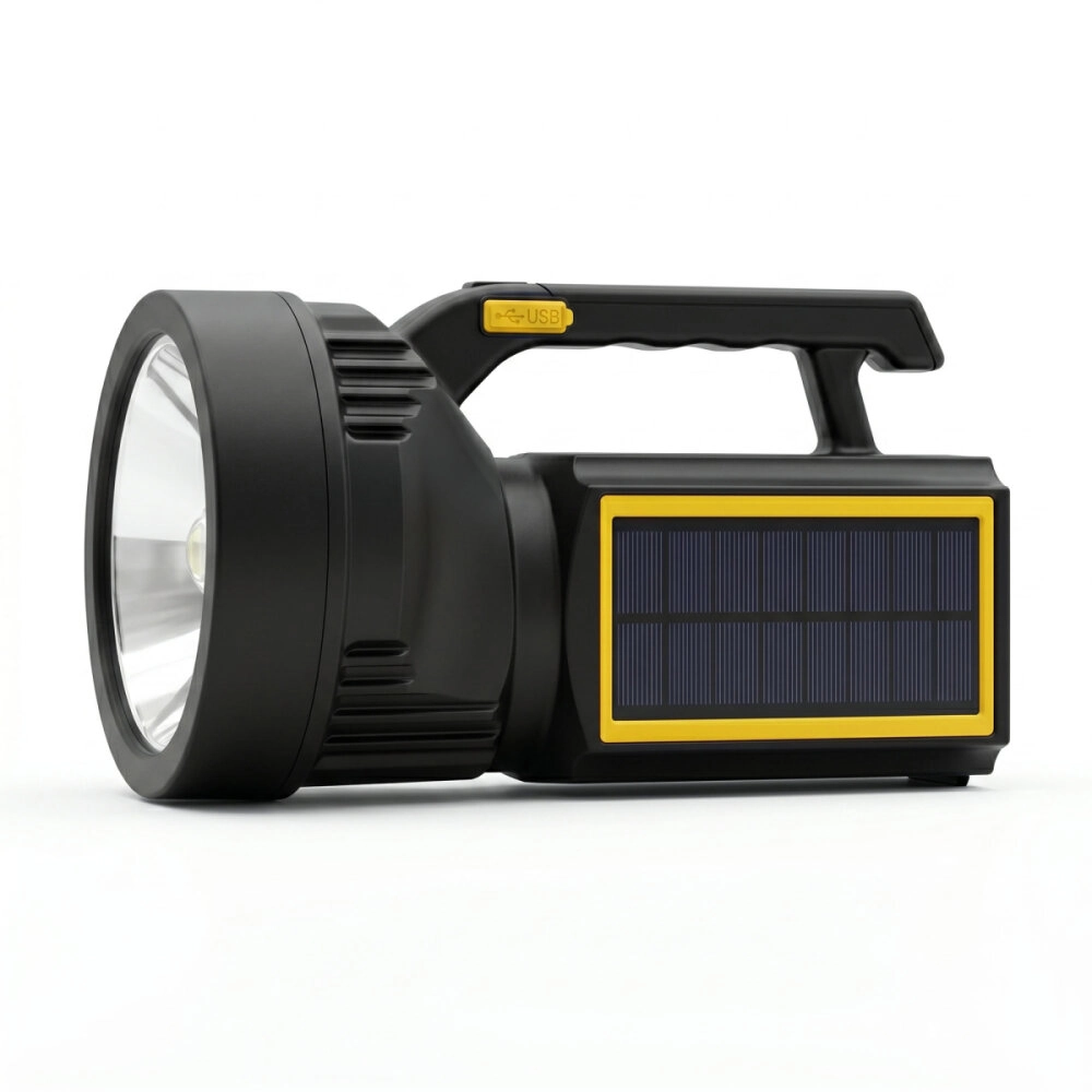 PANTHER PT-6216 USB ŞARJLI SOLAR EL FENERİ