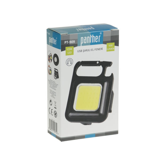 20 ADET PANTHER PT-909 ŞARJLI MIKNATISLI LED