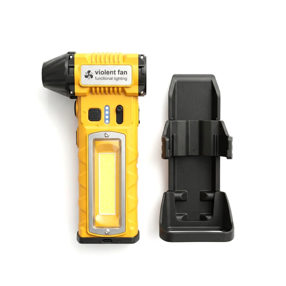 PANTHER PT-925 USB ŞARJLI EL FENERİ - FANLI