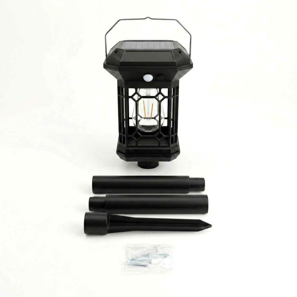 Panther PT-B215 Solar Hareket Sensörlü LED Bahçe Lambası