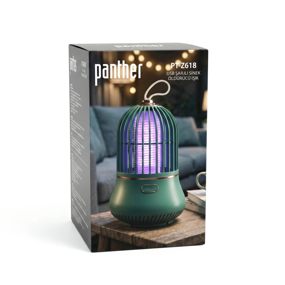 PANTHER PT-Z618 USB ŞARJLI SİNEK ÖLDÜRÜCÜ IŞIK