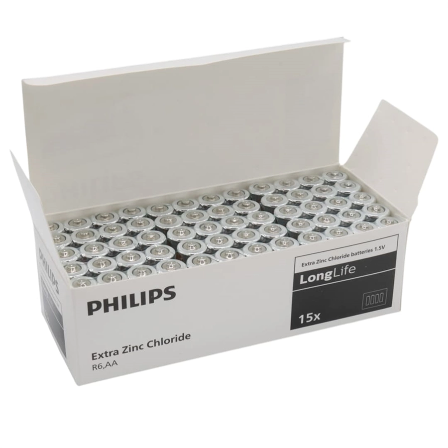 PHILIPS R6 ÇİNKO KALEM PİL 60 ADET