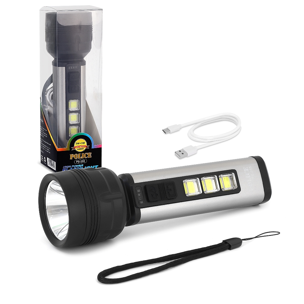 POLICE POLİCE PS-355 HIGH POWER FLASHLIGHT YÜKSEK GÜÇLÜ EL FENERİ