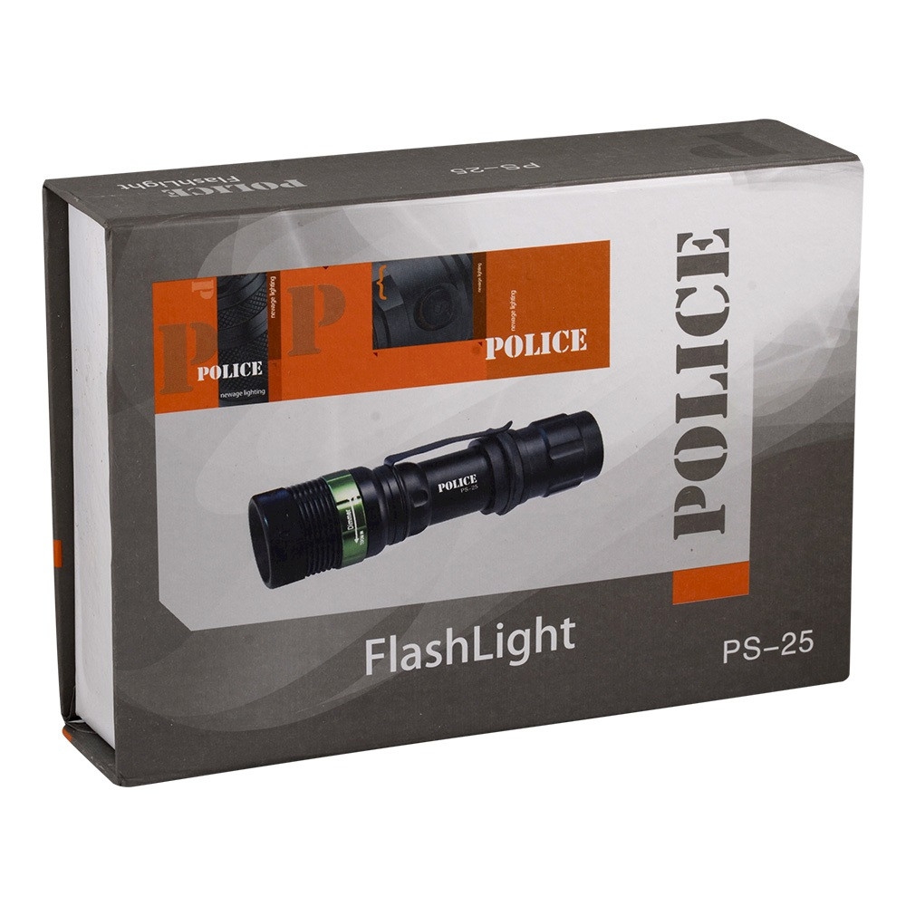 Police PS-25 Cree Q5 Power Led Zoomlu Şarjlı El Feneri