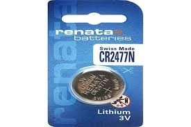 Renata düğme pil CR 2477 N Lityum 3 Volt