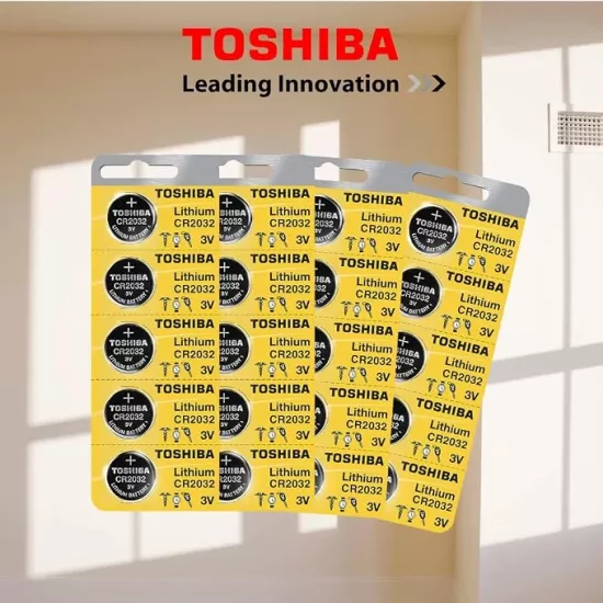 Toshiba CR2032 3 V Lityum düğme pil (4 paket
