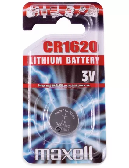 Maxell CR1620 3V Lithium Para Pili 1 ADET