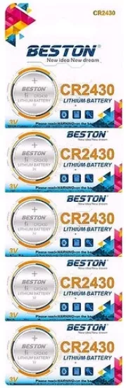 Beston CR2430 Lityum Pil 3V - 5’li Paket