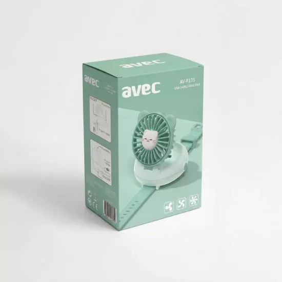 AVEC AV-F135 USB MİNİ FAN