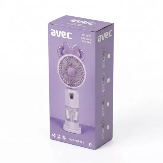 AVEC AV-F830 SU SPREYLİ USB MİNİ FAN