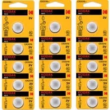 Kodak 15 Adet CR1620 Max Lityum Para Pil