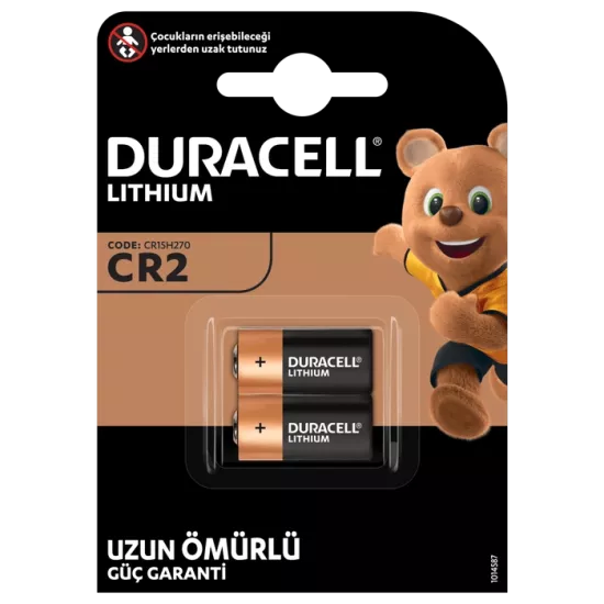 Duracell Cr2 3V Lithium Pil 2’li