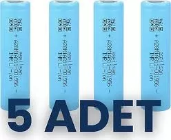 Aspilsan 2800mah Lityum-ion Pil 5 Adet