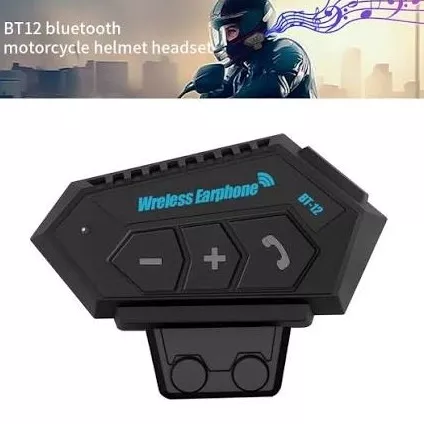 KENSA BT-12 Kask Kulaklık Bluetooth Motosiklet Kulaklık 5.0 Bluetooth Interkom Motorsiklet