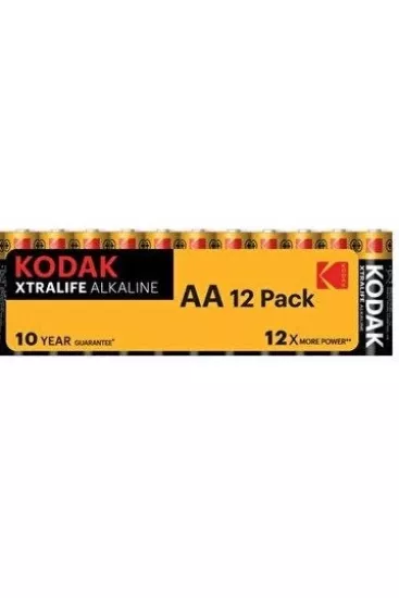 Kodak 12 Adet Shrink Xtralife Alkalin Kalem Pil-aa