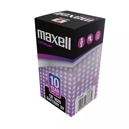 10 adet Maxell CR1620 3V Alkalin Pil - 10 Adet