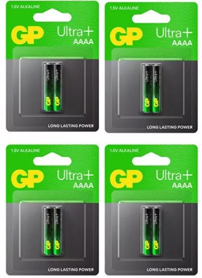 4 KART 2.Lİ GP 25A İncenin İncesi AAAA Alkalin Pil