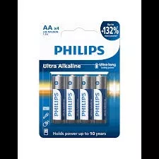 Phılıps Ultra Alkaline AA Kalem Pil LR6E4B 4.lü